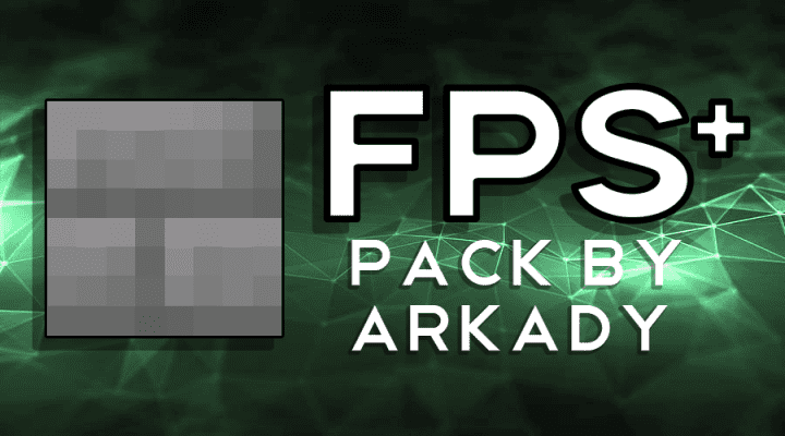 FPS+ 8x Resource Pack 1.14.4, 1.13.2 1