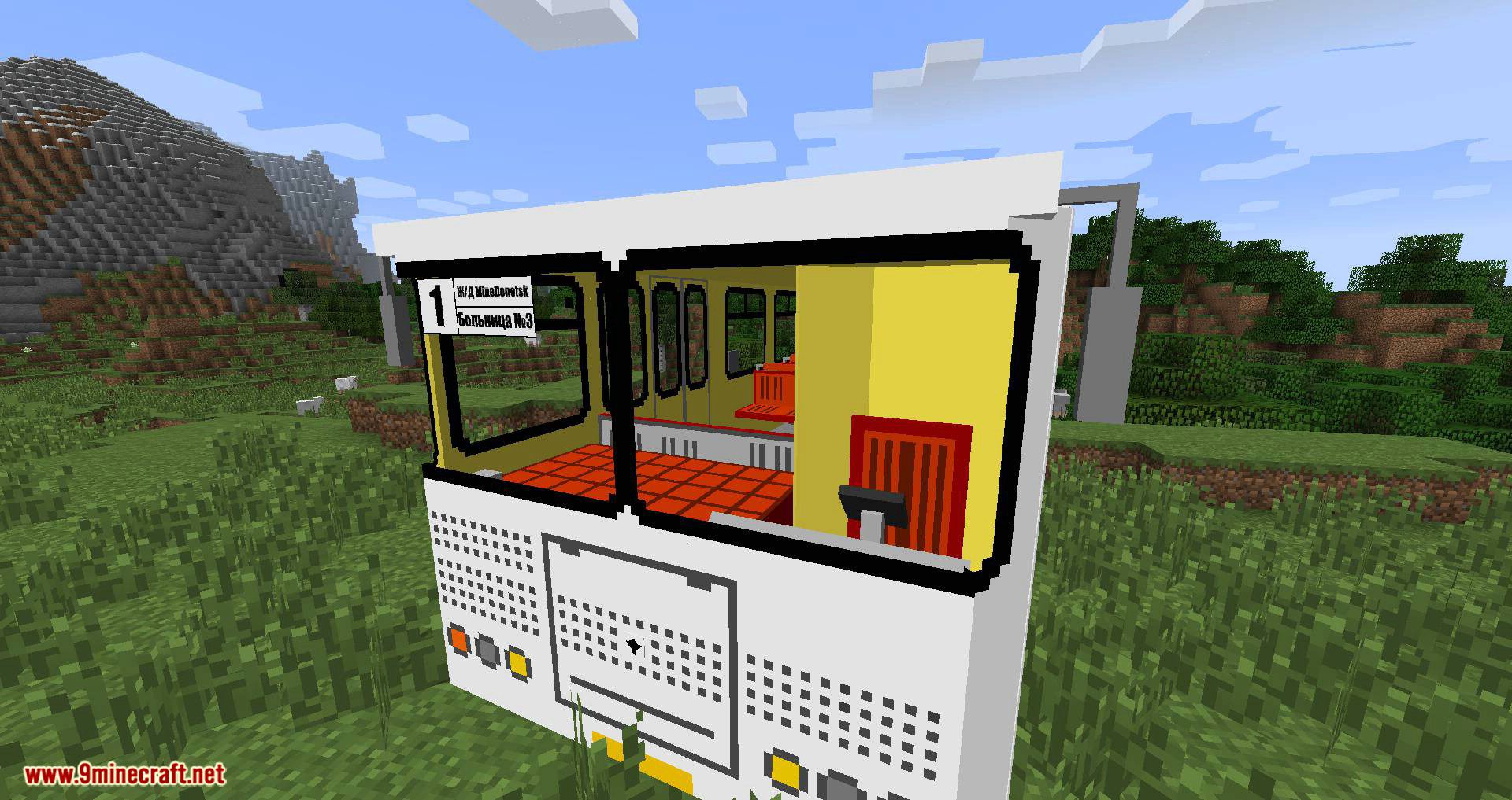 Flan's Bus PAZ Content Pack 1.7.10 (Adds 15 PAZ Buses) 2
