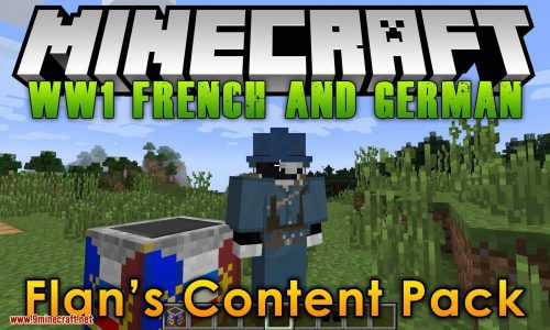 Flan’s WW1 French and German Content Pack 1.7.10 Thumbnail