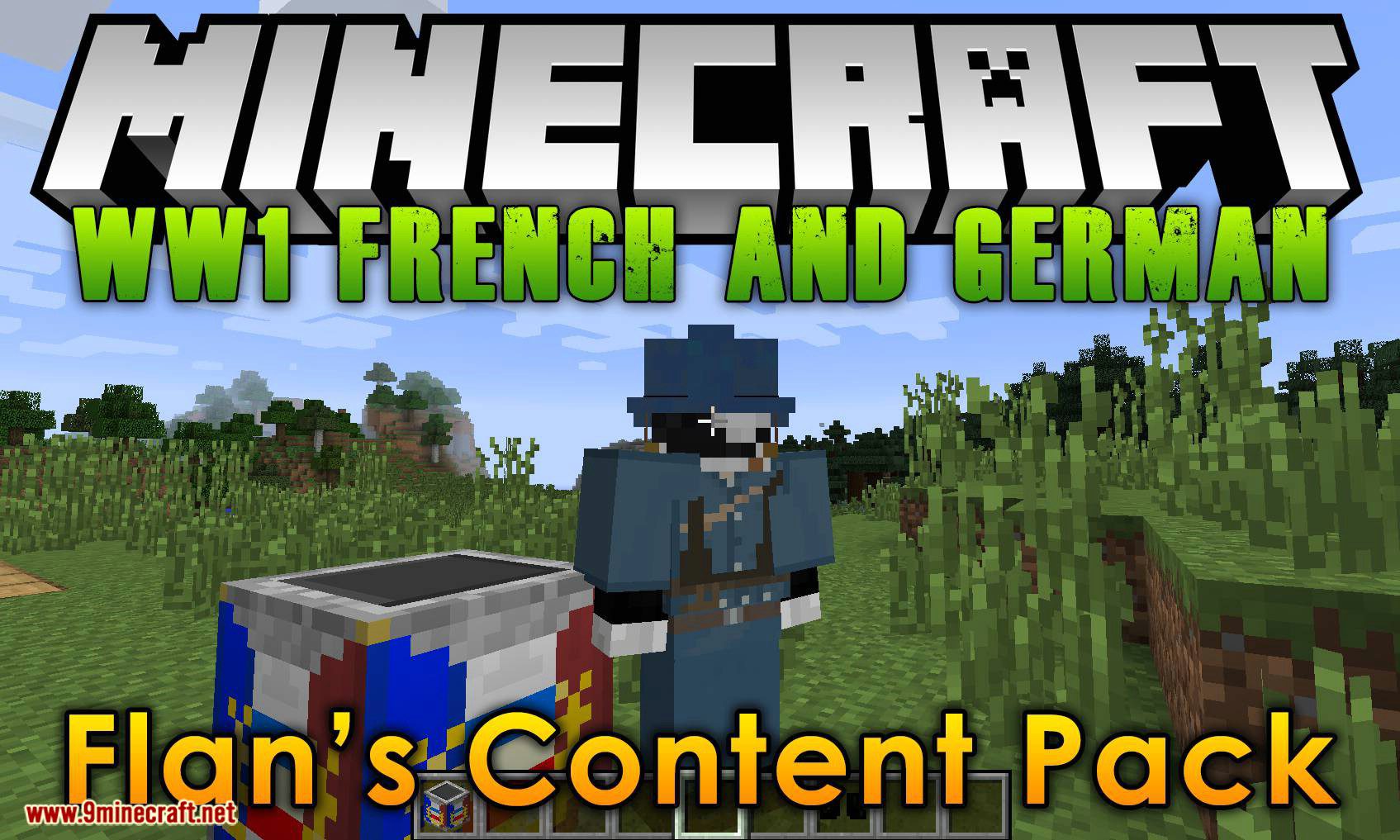 Flan's WW1 French and German Content Pack 1.7.10 1