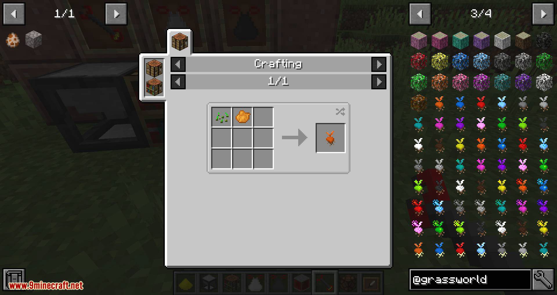 GrassWorld Mod 1.14.4, 1.12.2 (Adds Seeds that Make Colorful Grass) 6