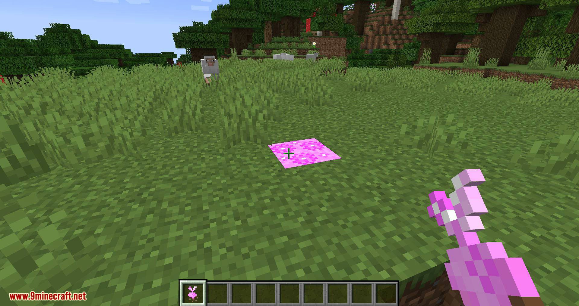 GrassWorld Mod 1.14.4, 1.12.2 (Adds Seeds that Make Colorful Grass) 8