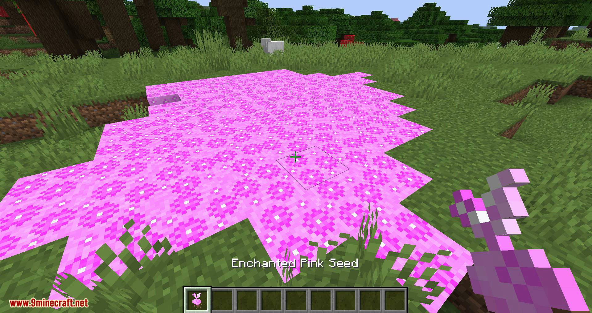 GrassWorld Mod 1.14.4, 1.12.2 (Adds Seeds that Make Colorful Grass) 9