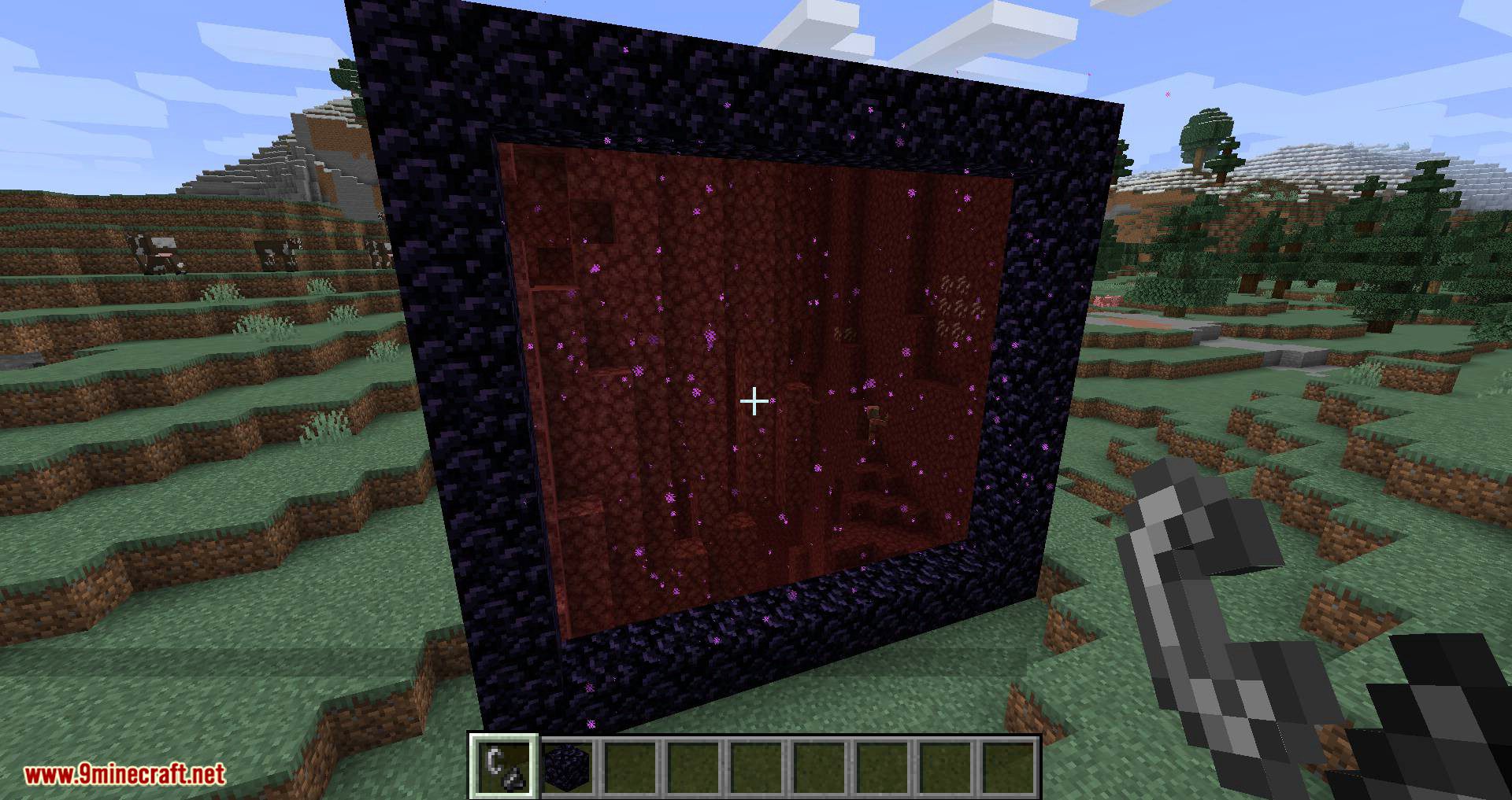 Immersive Portals Mod (1.20.4, 1.19.4) - See Through Portals 10