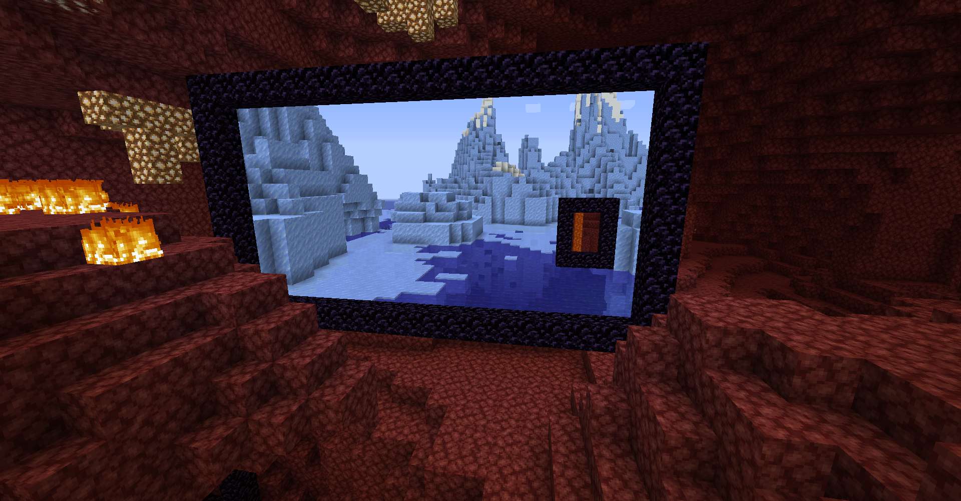 Immersive Portals Mod (1.20.4, 1.19.4) - See Through Portals 3