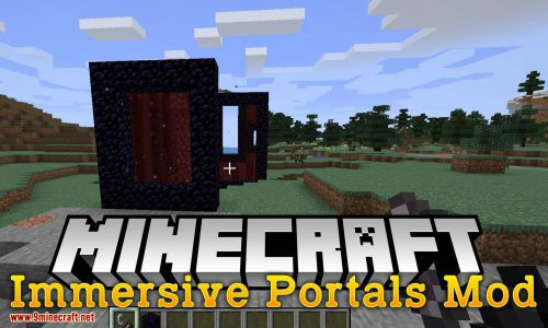 Immersive Portals Mod (1.20.4, 1.19.4) – See Through Portals Thumbnail