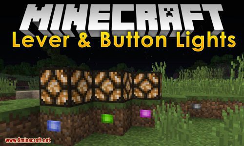 Lever & Button Lights Mod 1.12.2 (Levers that Happen to Light) Thumbnail