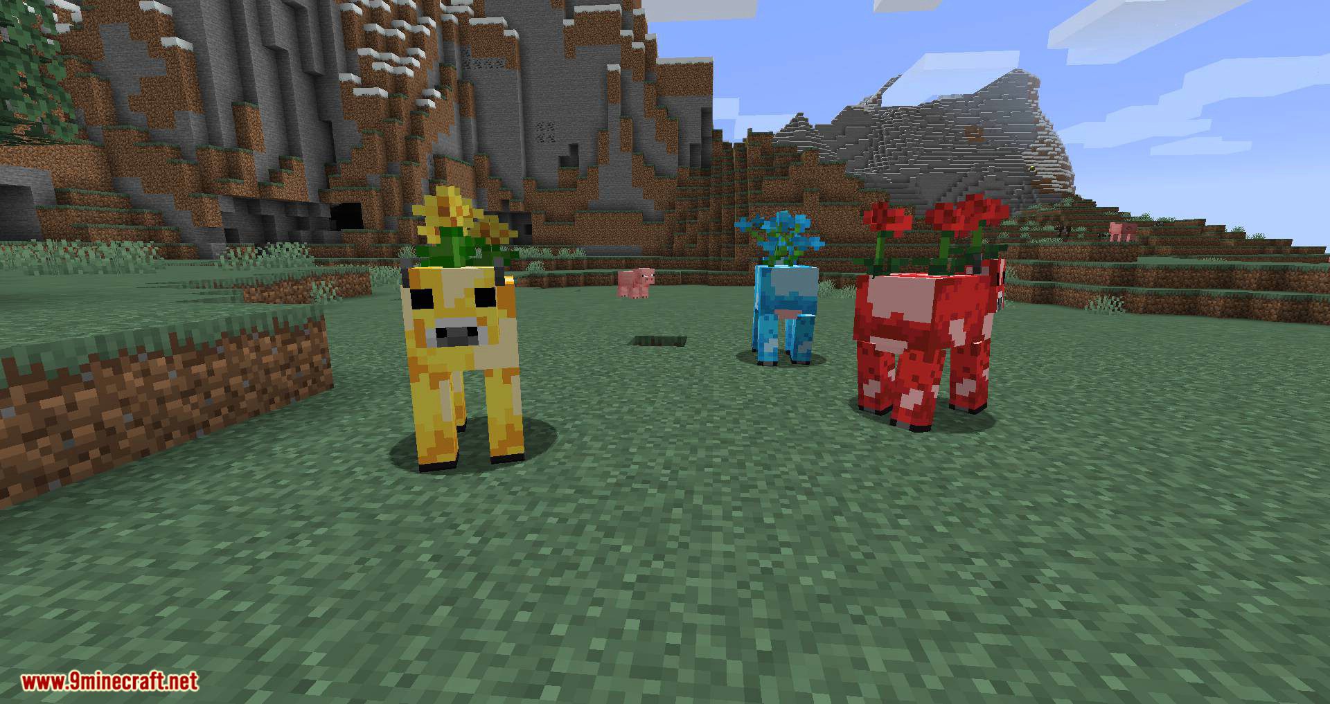 Mooblooms Mod (1.20.2, 1.19.4) - Colorful and Flowery Cows 6