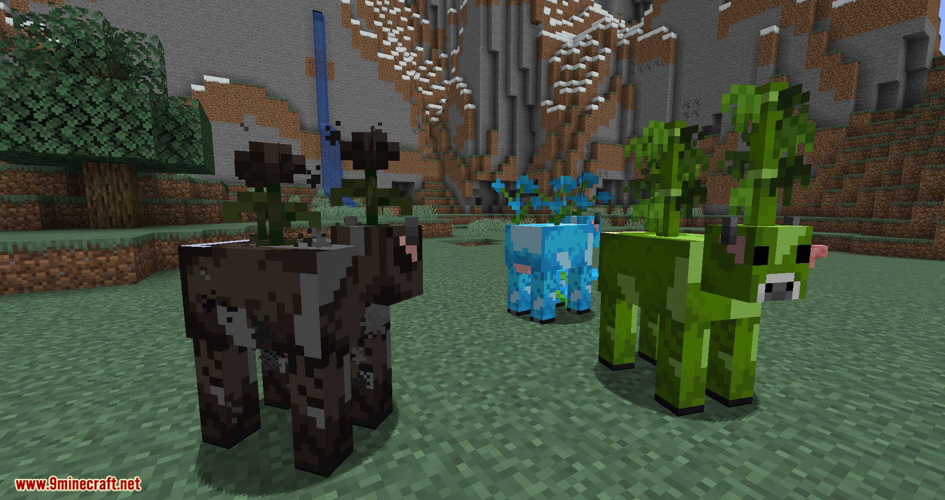 Mooblooms Mod (1.20.2, 1.19.4) - Colorful and Flowery Cows 7