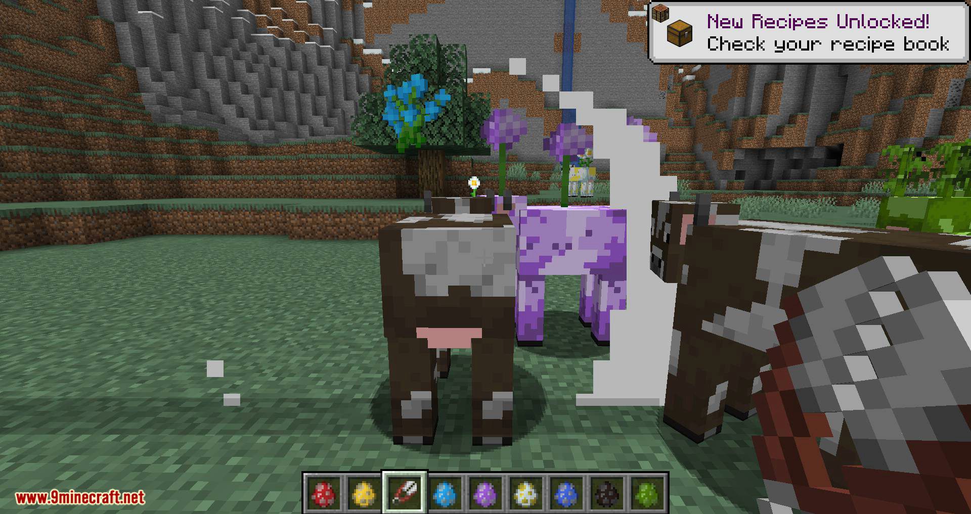 Mooblooms Mod (1.20.2, 1.19.4) - Colorful and Flowery Cows 10