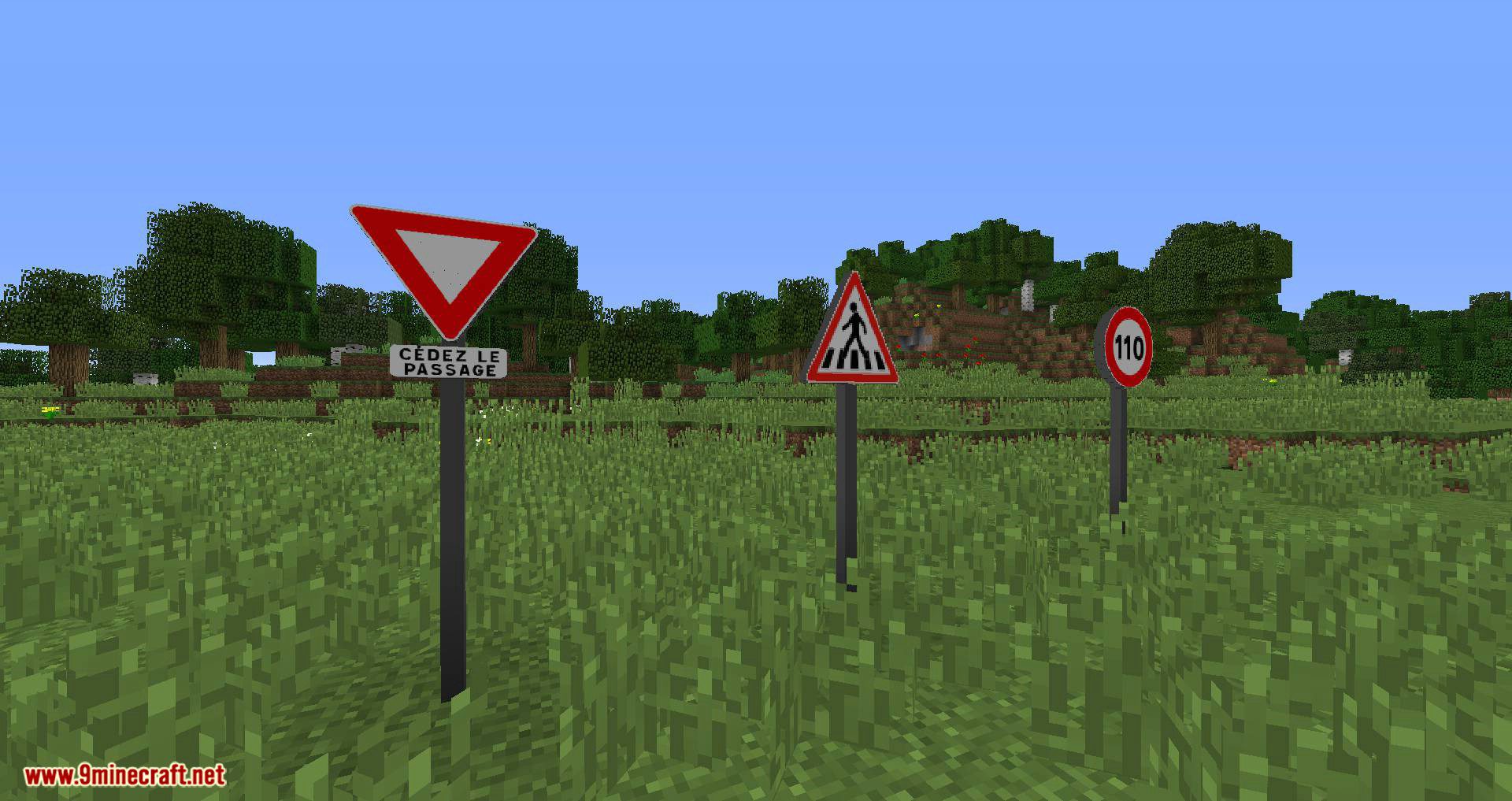 More Road Mod (1.20.4, 1.15.2) - Adds Decoration for the Roads 9