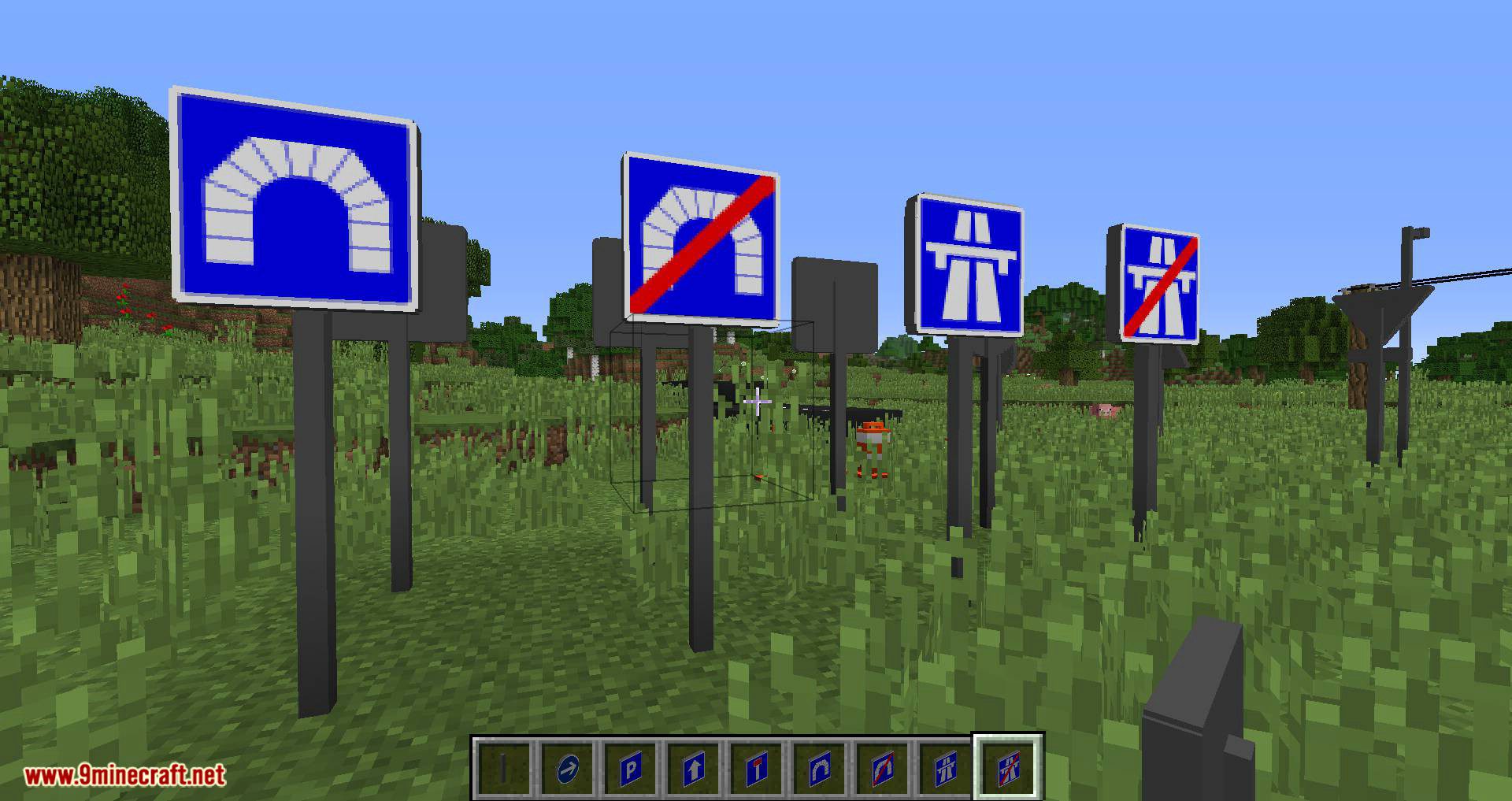 More Road Mod (1.20.4, 1.15.2) - Adds Decoration for the Roads 14