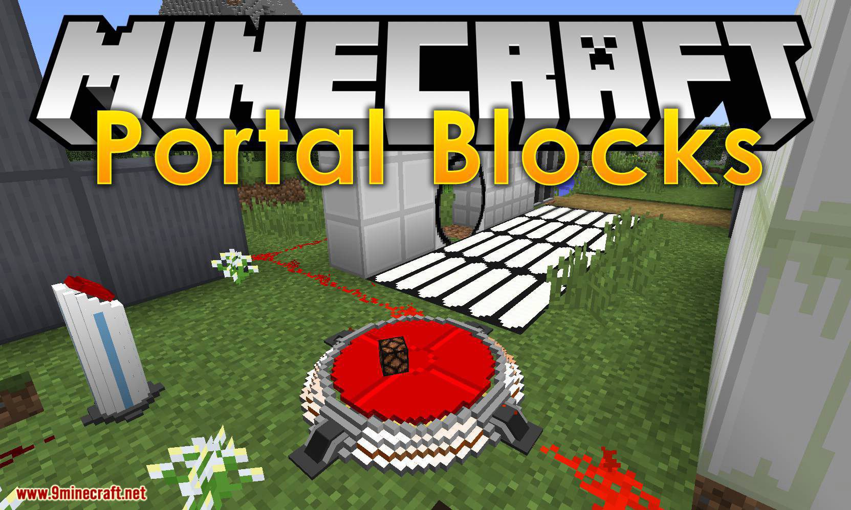 Portal Blocks Mod 1.12.2, 1.10.2 (Adds Various Blocks and Items from Portal 2) 1