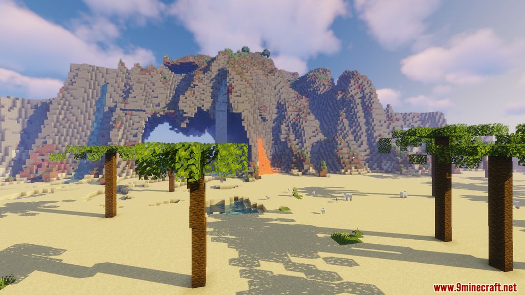 Prehistoric Island Map 1.14.4 for Minecraft 6