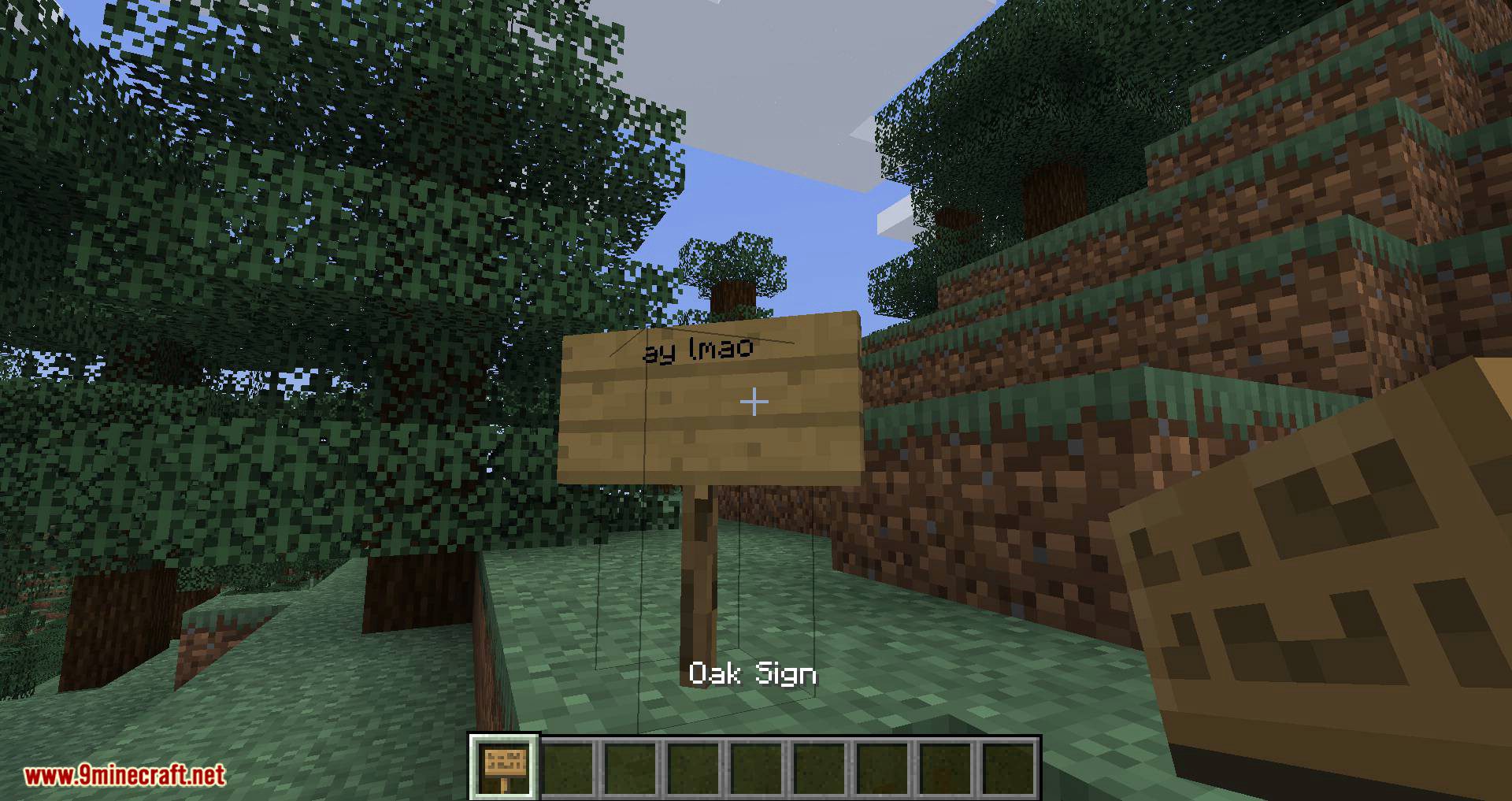 Sign Button Mod (1.20.4, 1.19.4) - Combination of a Sign and a Button 2