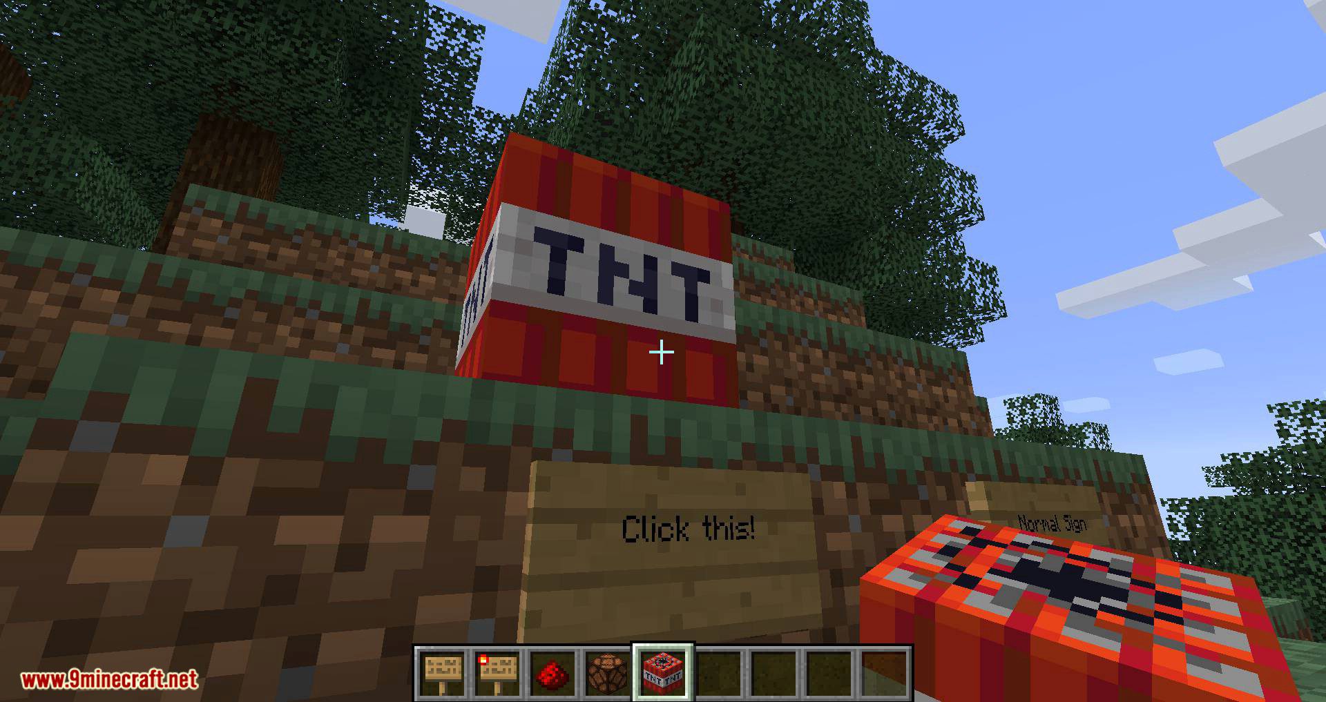 Sign Button Mod (1.20.4, 1.19.4) - Combination of a Sign and a Button 6