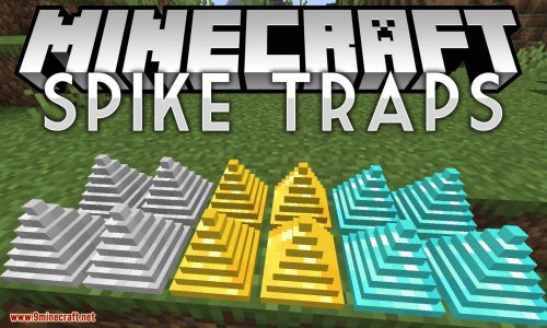 Spike Traps Mod 1.16.5, 1.15.2 (Spikes for Mob Farming) Thumbnail