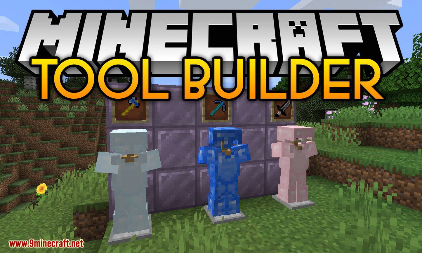 Tool Builder Mod 1.15.2, 1.14.4 (Like Tinkers Construct, but Through Normal Crafting) 1