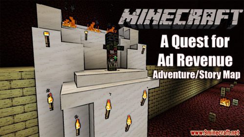 A Quest for Ad Revenue Map 1.14.4 for Minecraft Thumbnail