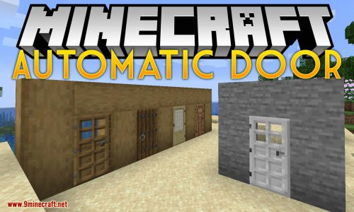 Automatic Door Mod (1.21, 1.20.1) – Auto Open and Close Thumbnail
