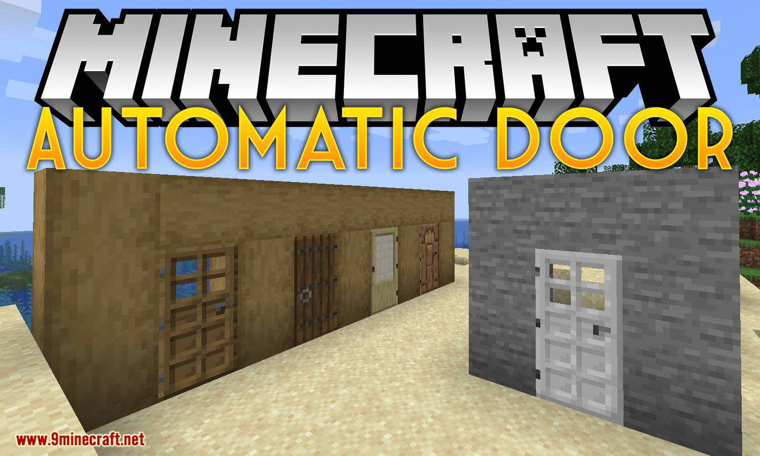 Automatic Door Mod (1.20.4, 1.19.4) - Auto Open and Close 1