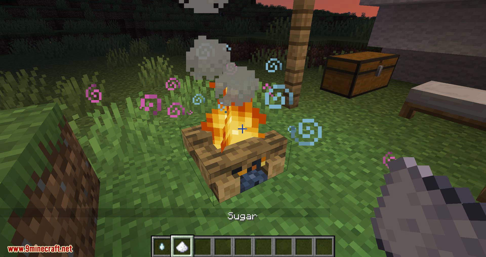 Campfire Incense Mod 1.14.4 (Throw Your Potion Ingredient in the Fire) 6