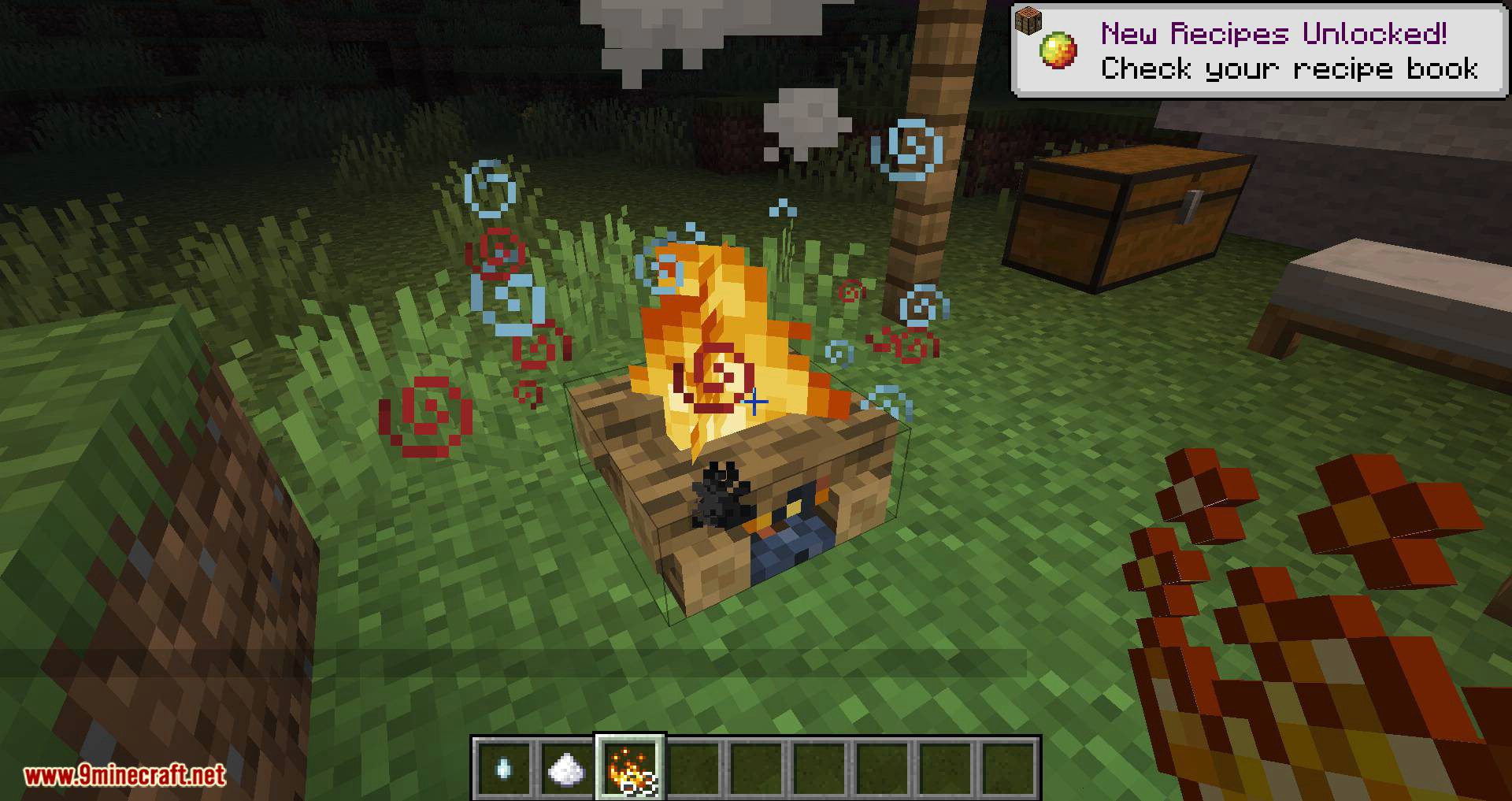 Campfire Incense Mod 1.14.4 (Throw Your Potion Ingredient in the Fire) 7