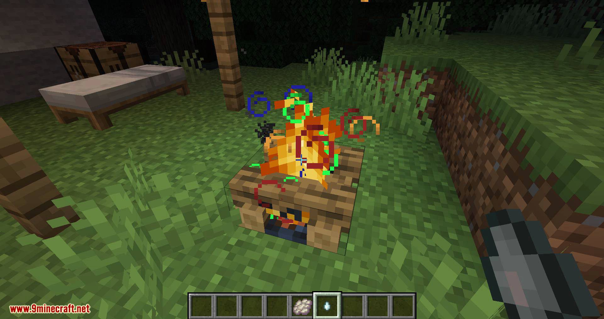 Campfire Incense Mod 1.14.4 (Throw Your Potion Ingredient in the Fire) 8