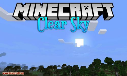 Clear Skies Mod (1.19.3, 1.18.2) – Removes the Banding at the Horizon Thumbnail