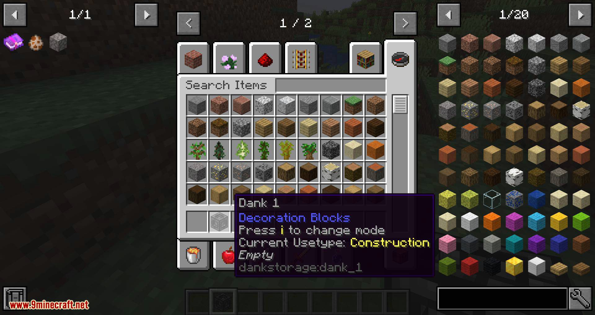 Dank Storage Mod (1.20.1, 1.19.4) - Compact Portable Storage 5