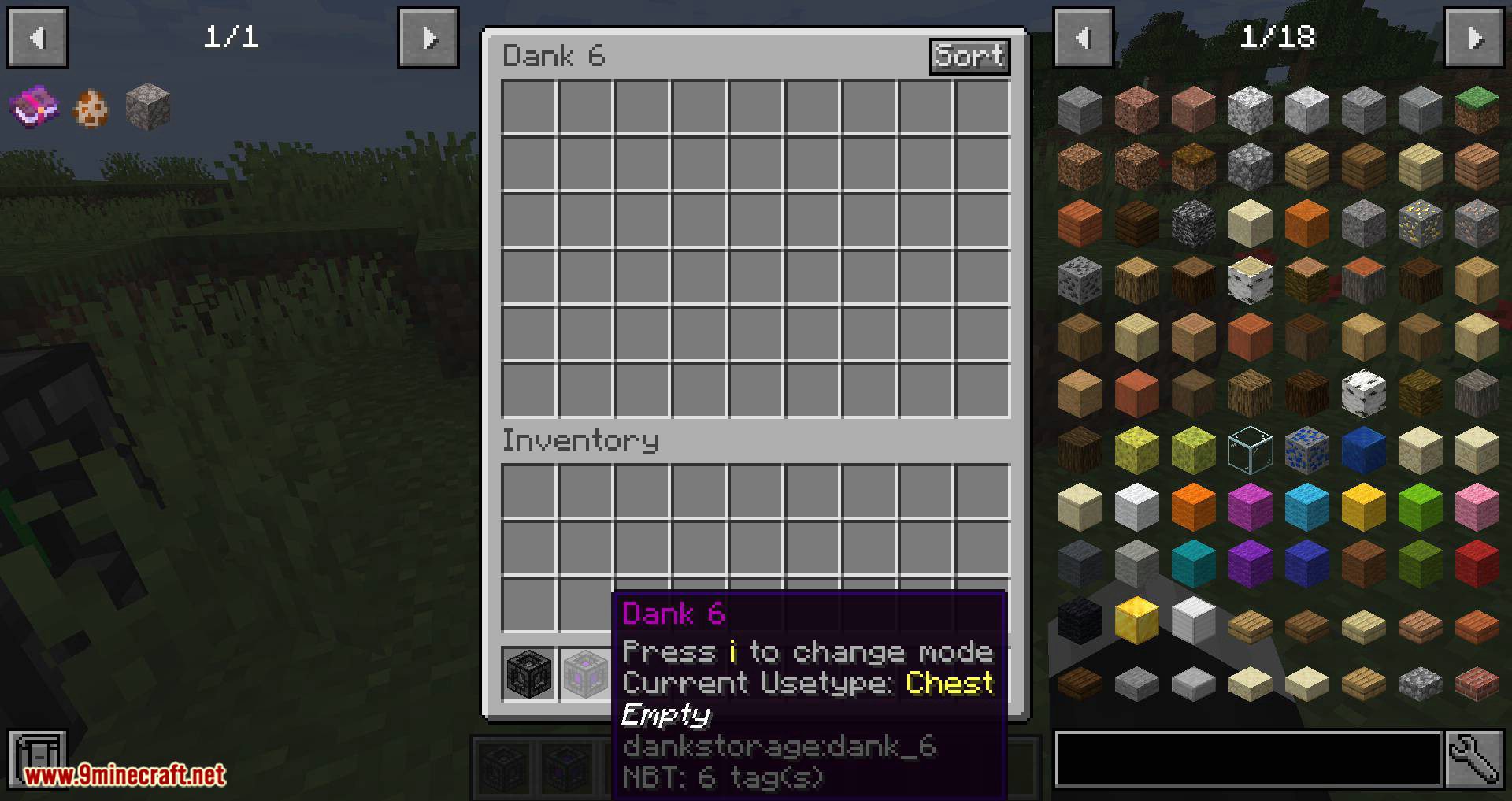 Dank Storage Mod (1.20.1, 1.19.4) - Compact Portable Storage 11