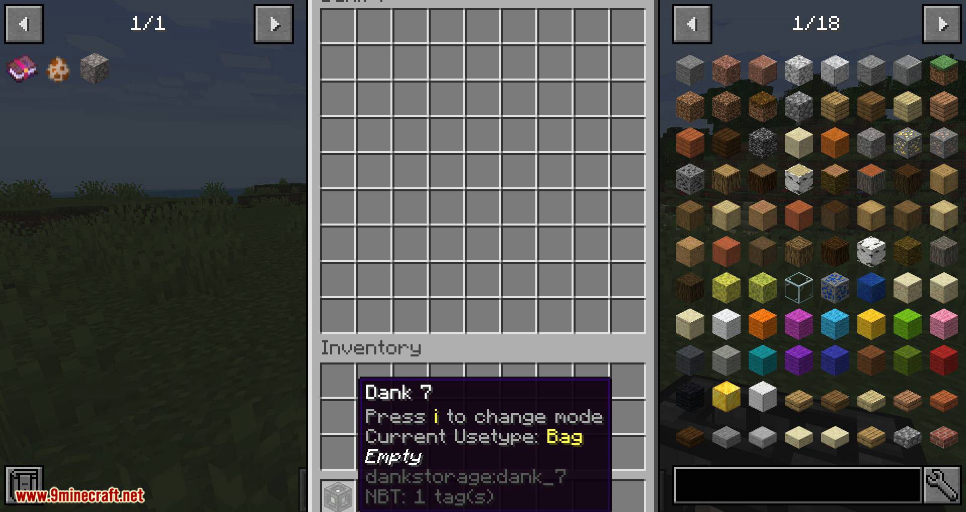 Dank Storage Mod (1.20.1, 1.19.4) - Compact Portable Storage 13