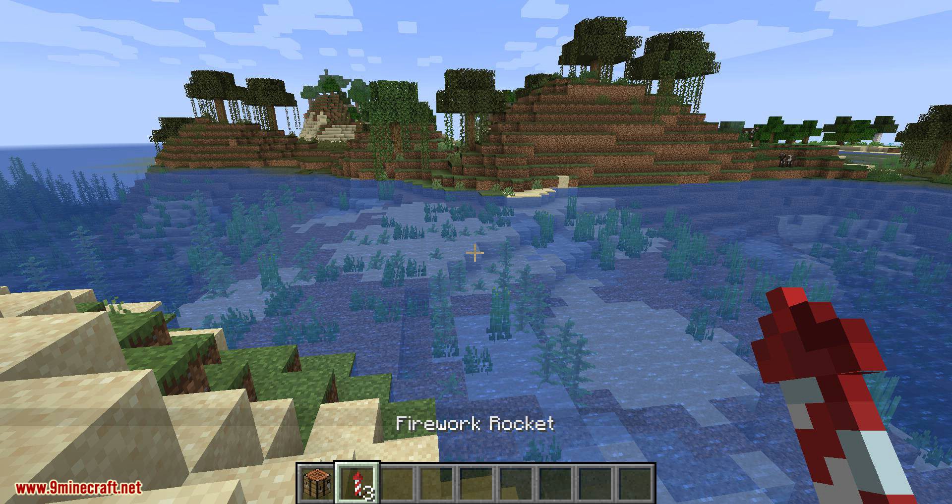 Easy Elytra Takeoff Mod (1.20.4, 1.19.4) - Takeoff by Elytra with a Firework 5