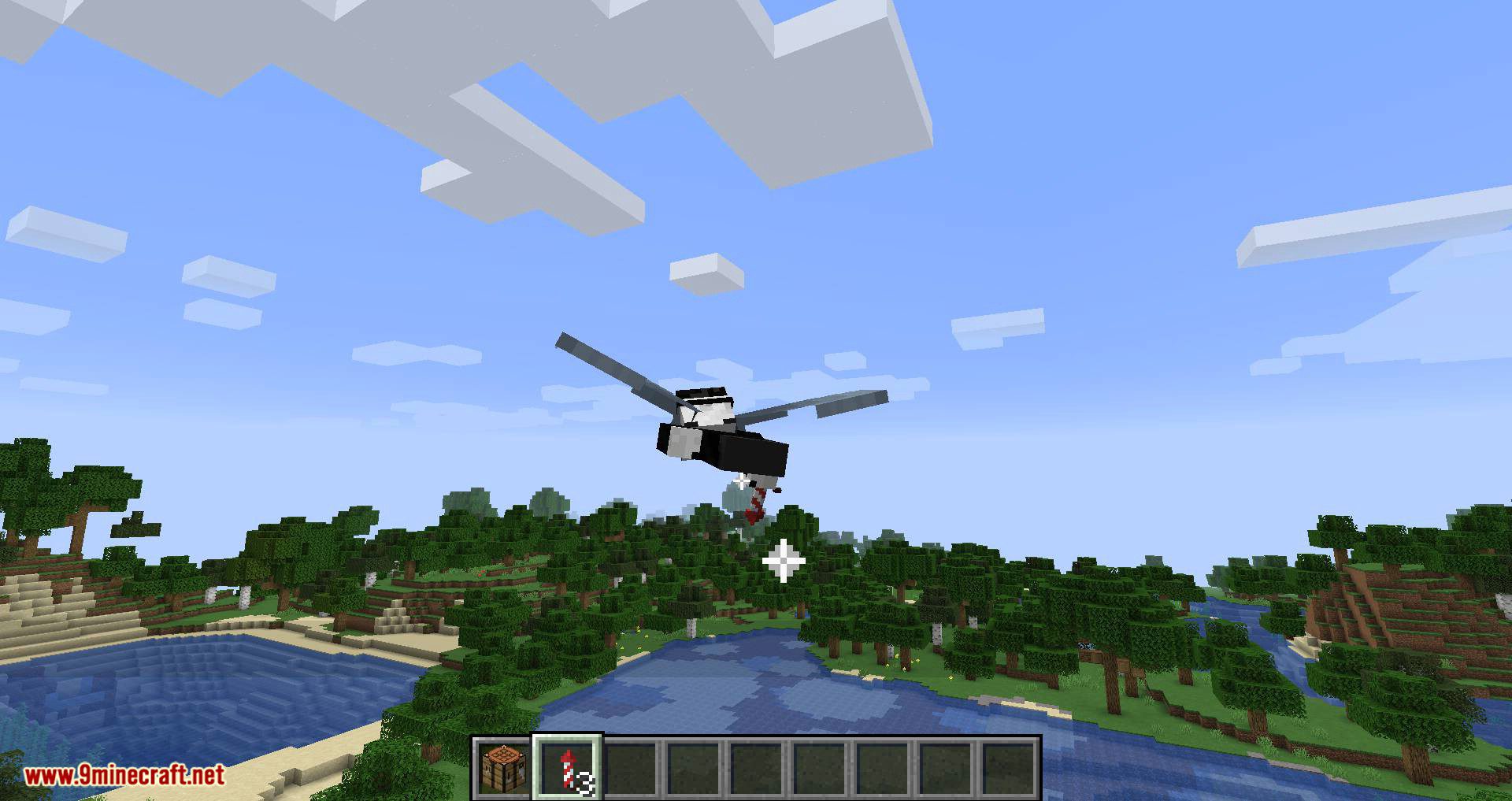 Easy Elytra Takeoff Mod (1.20.4, 1.19.4) - Takeoff by Elytra with a Firework 10