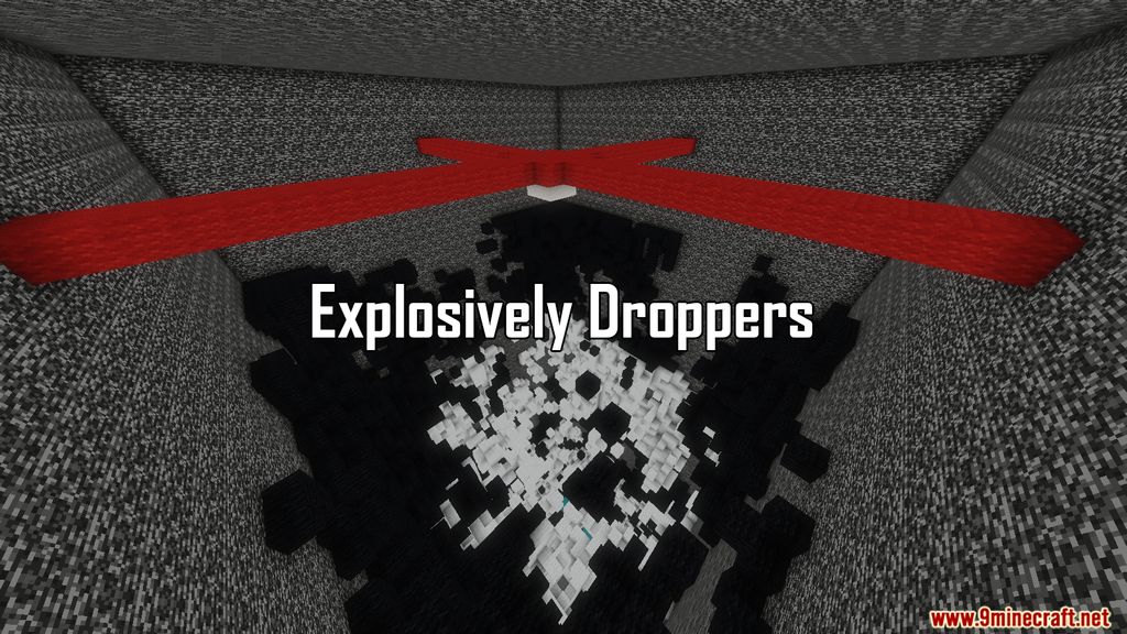 Explosively Droppers Map 1.14.4 for Minecraft 1