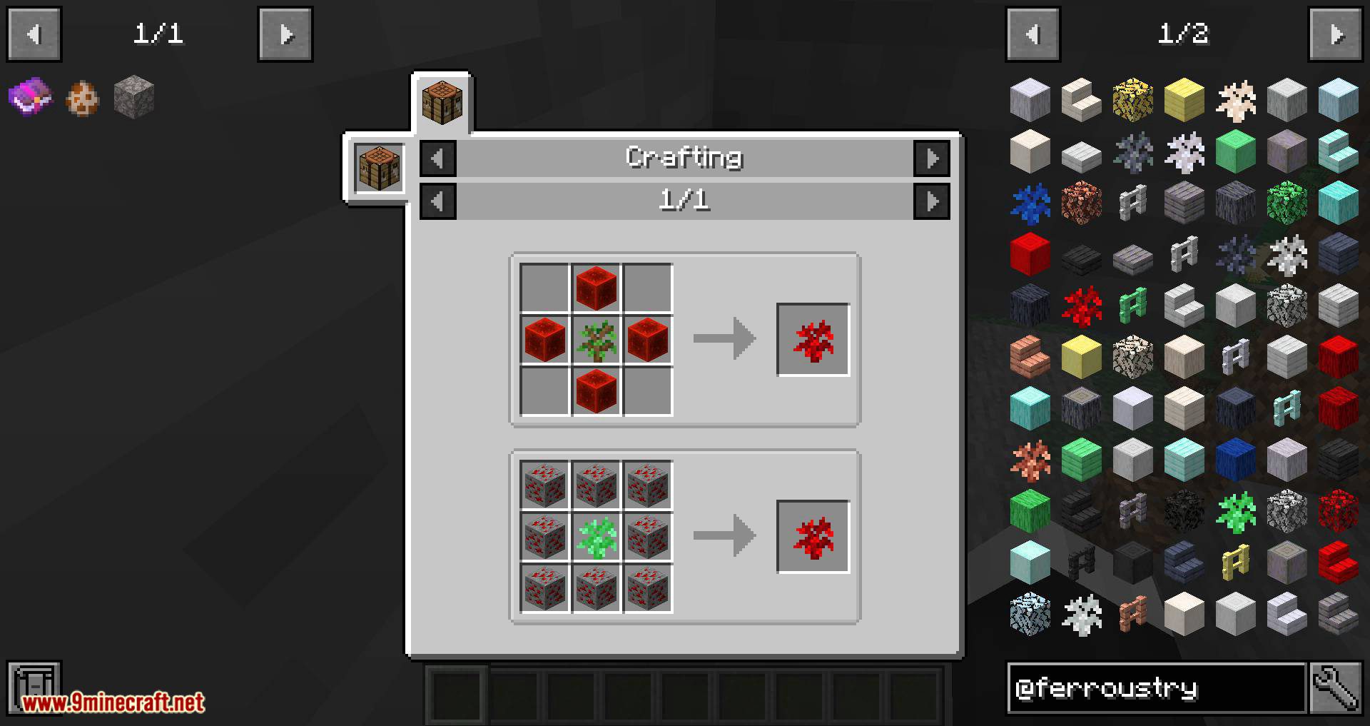 Ferroustry Mod 1.15.2, 1.14.4 (Growable Ores in the Form of Trees) 4