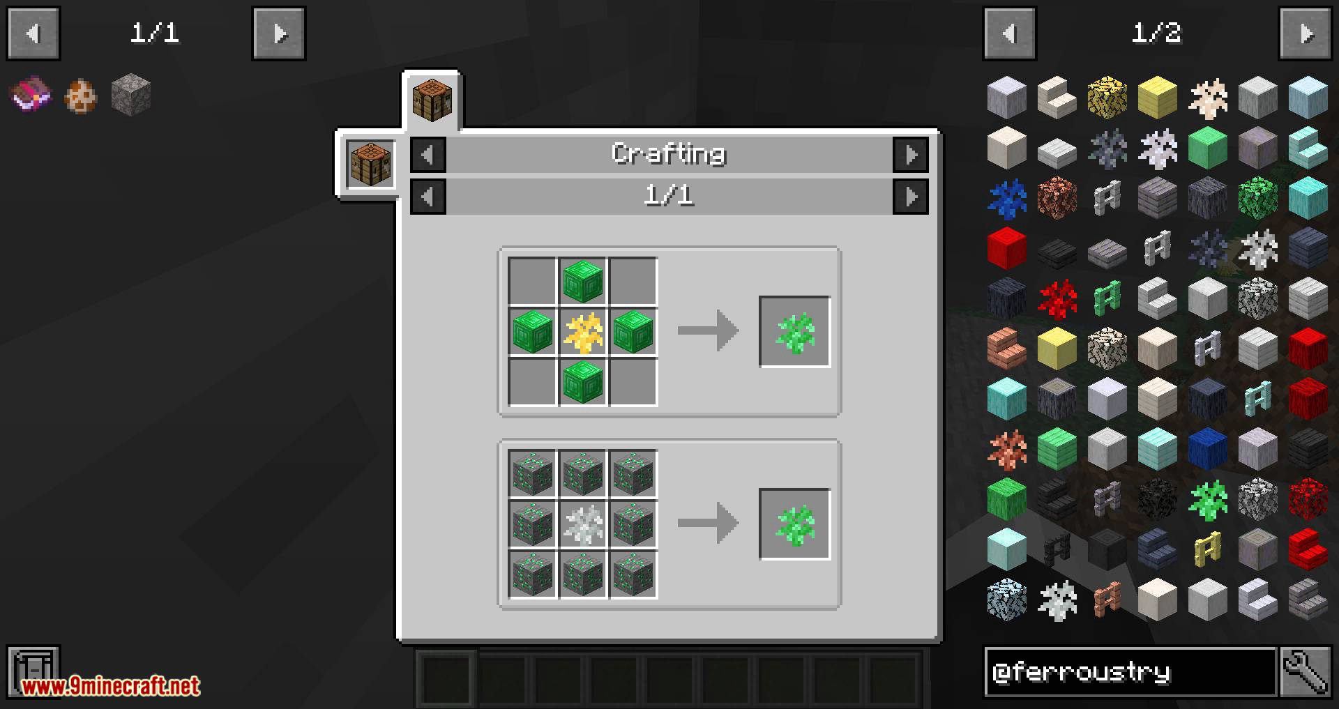 Ferroustry Mod 1.15.2, 1.14.4 (Growable Ores in the Form of Trees) 5