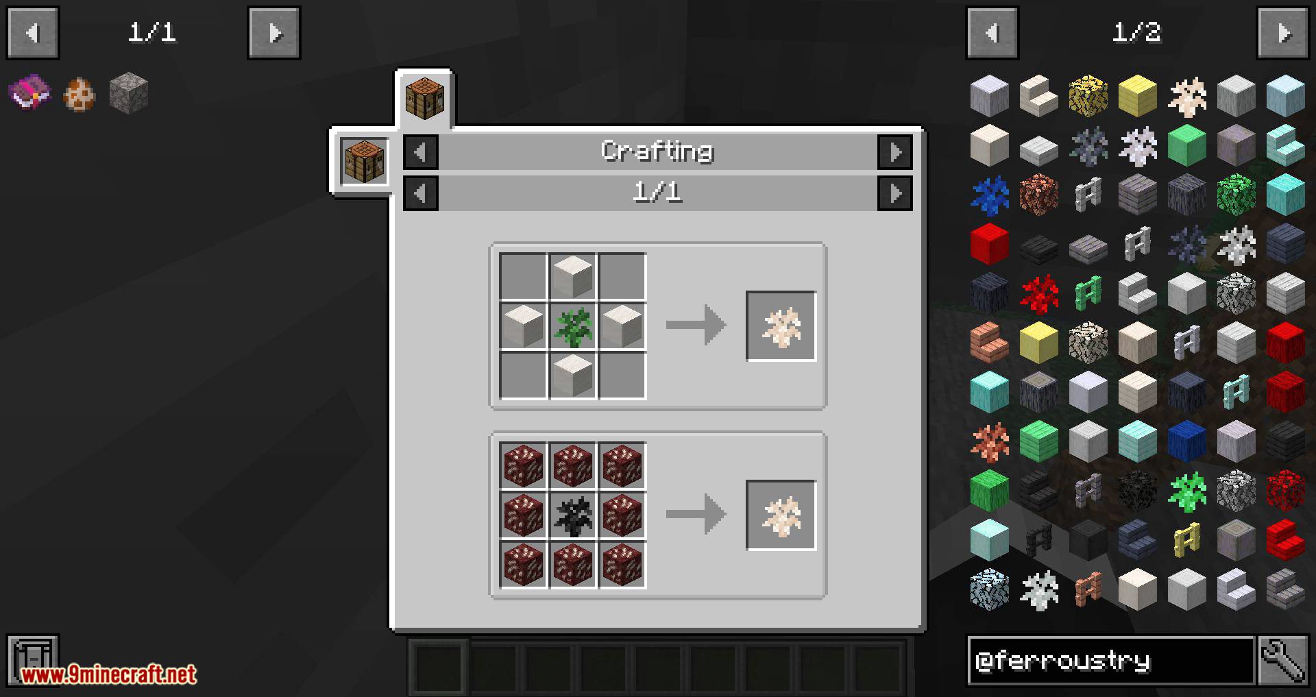 Ferroustry Mod 1.15.2, 1.14.4 (Growable Ores in the Form of Trees) 6