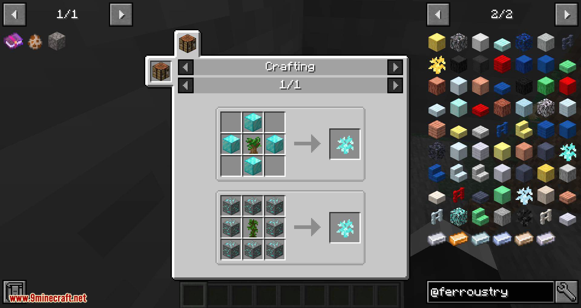 Ferroustry Mod 1.15.2, 1.14.4 (Growable Ores in the Form of Trees) 7