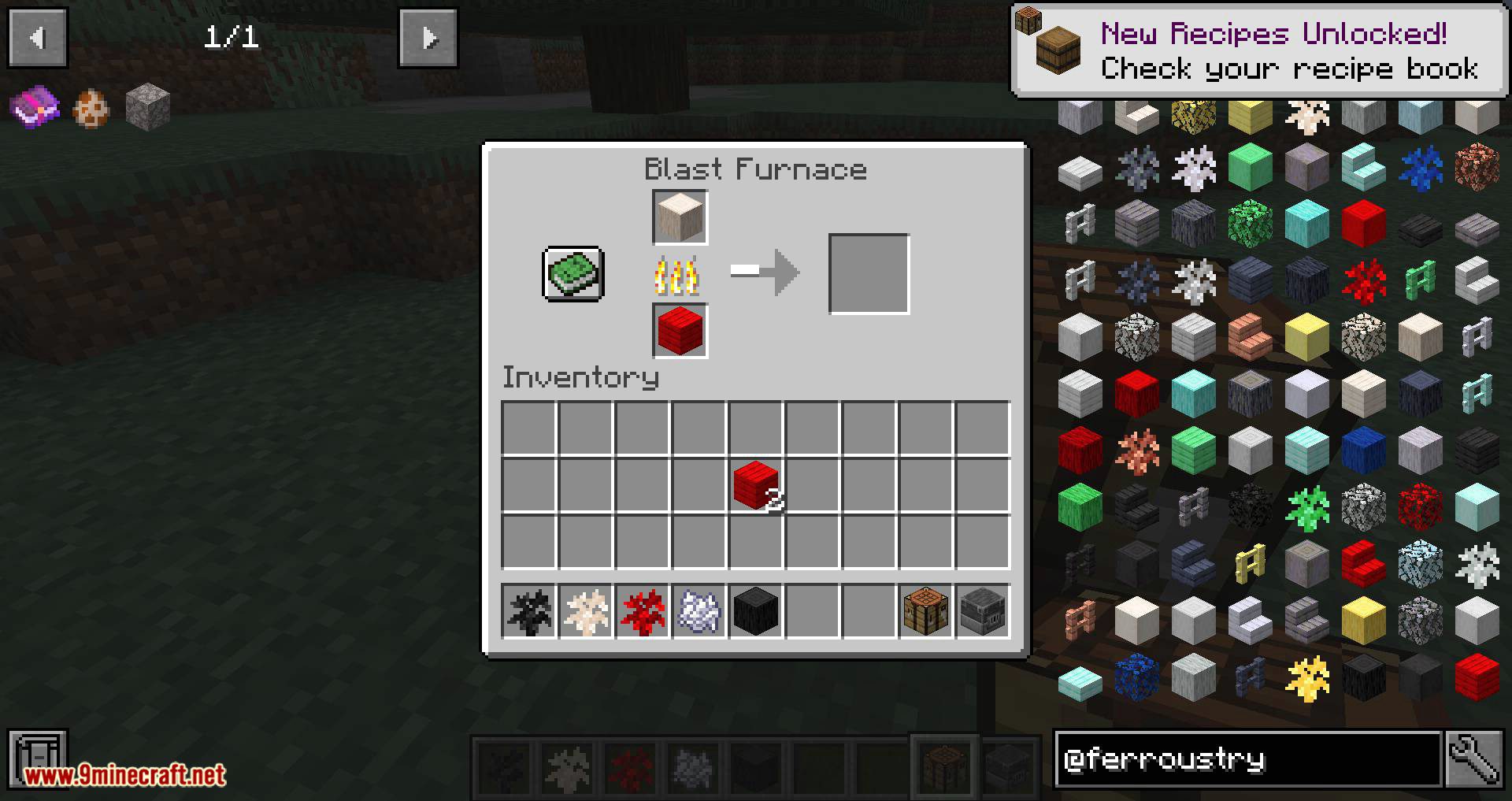 Ferroustry Mod 1.15.2, 1.14.4 (Growable Ores in the Form of Trees) 13