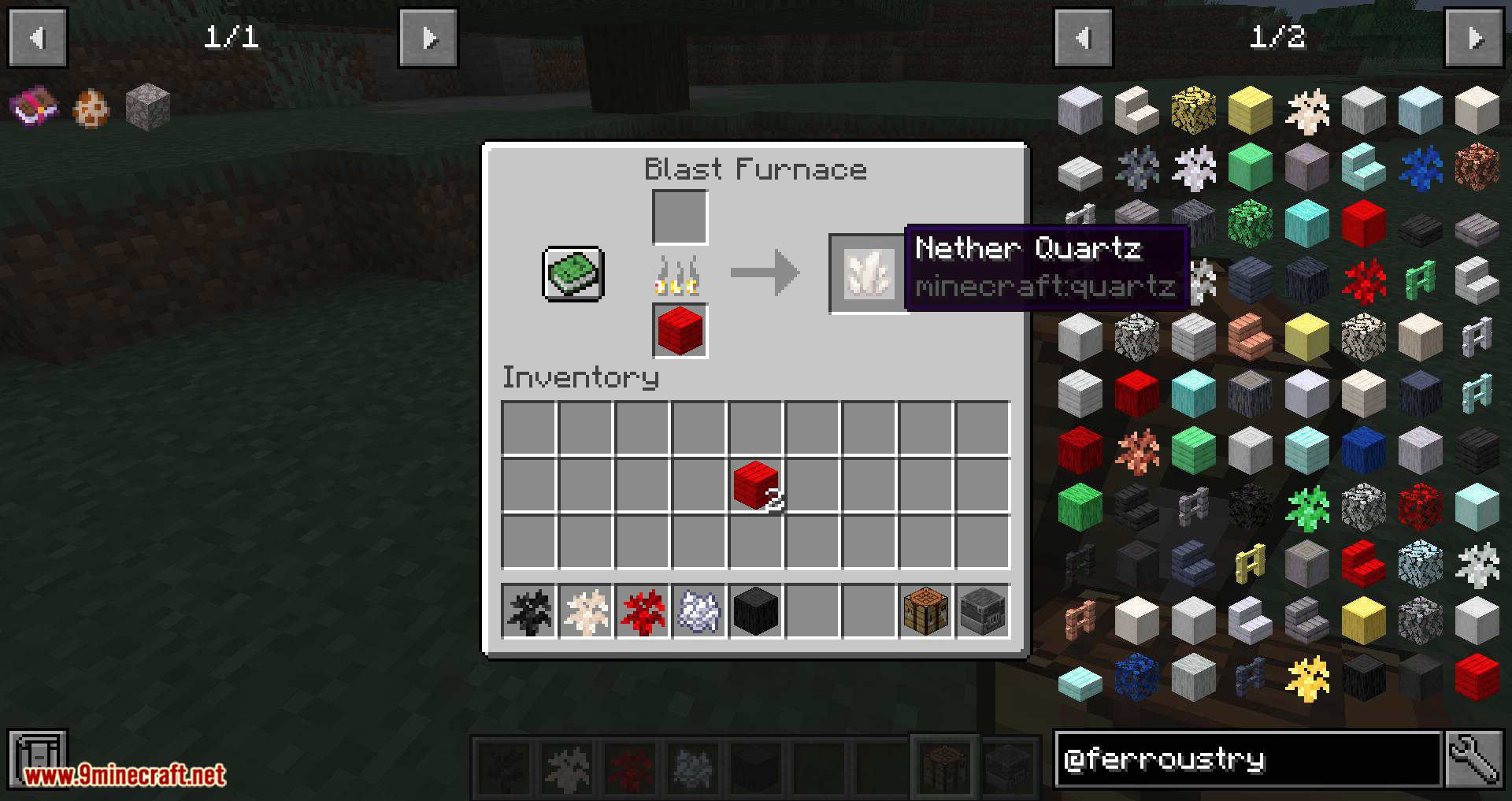 Ferroustry Mod 1.15.2, 1.14.4 (Growable Ores in the Form of Trees) 14