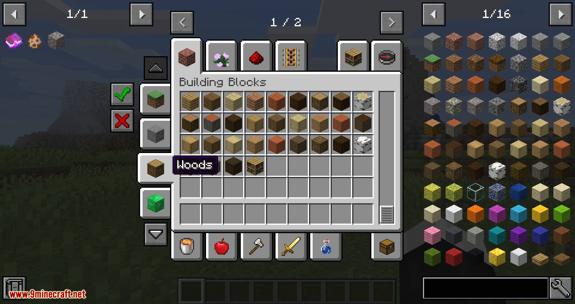 Filters Mod 1.14.4 (Filters in the Creative GUI Based on Tags) 2