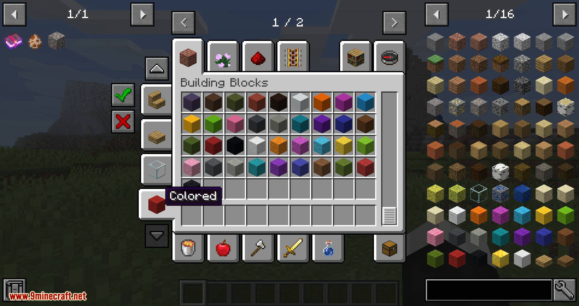 Filters Mod 1.14.4 (Filters in the Creative GUI Based on Tags) 4