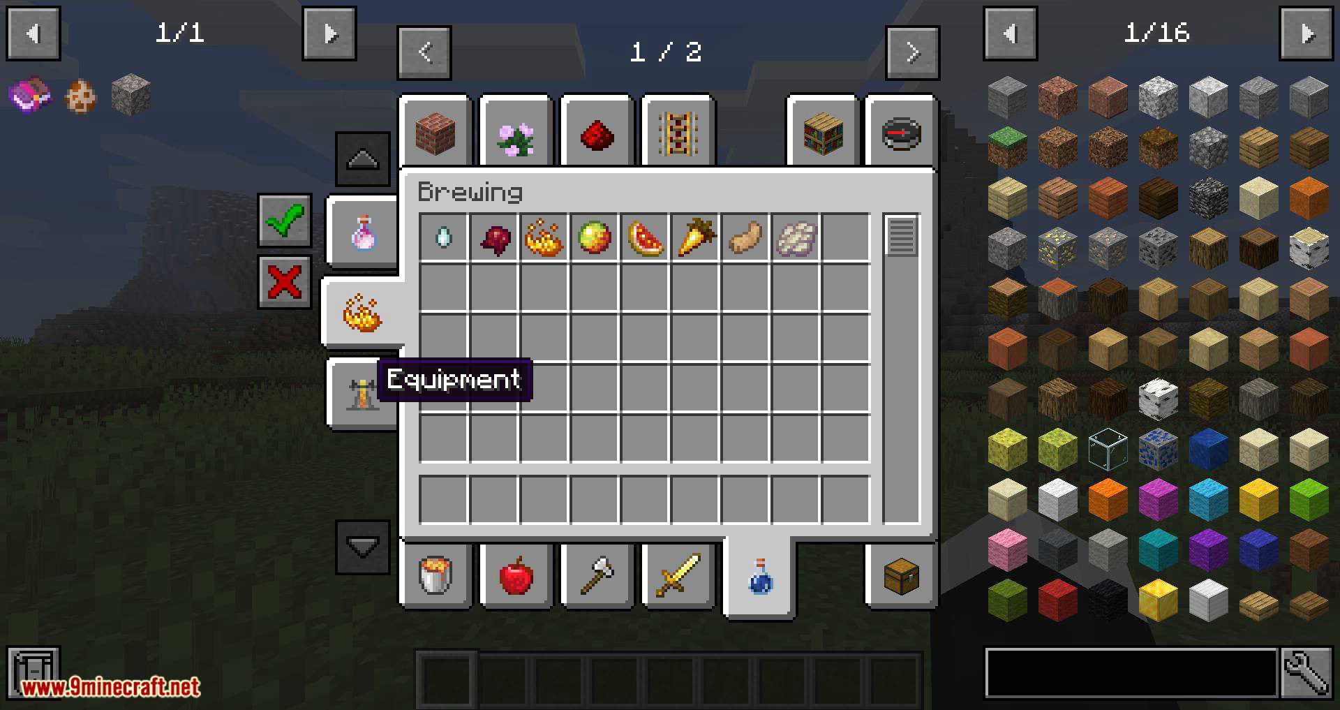 Filters Mod 1.14.4 (Filters in the Creative GUI Based on Tags) 7