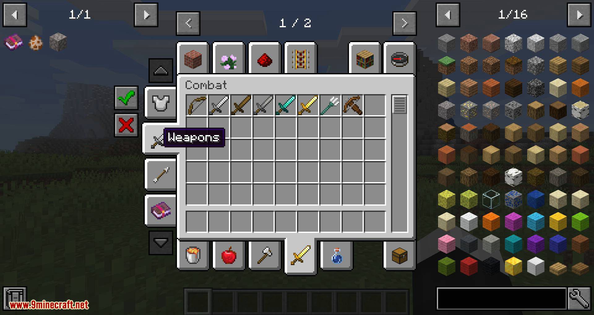 Filters Mod 1.14.4 (Filters in the Creative GUI Based on Tags) 9