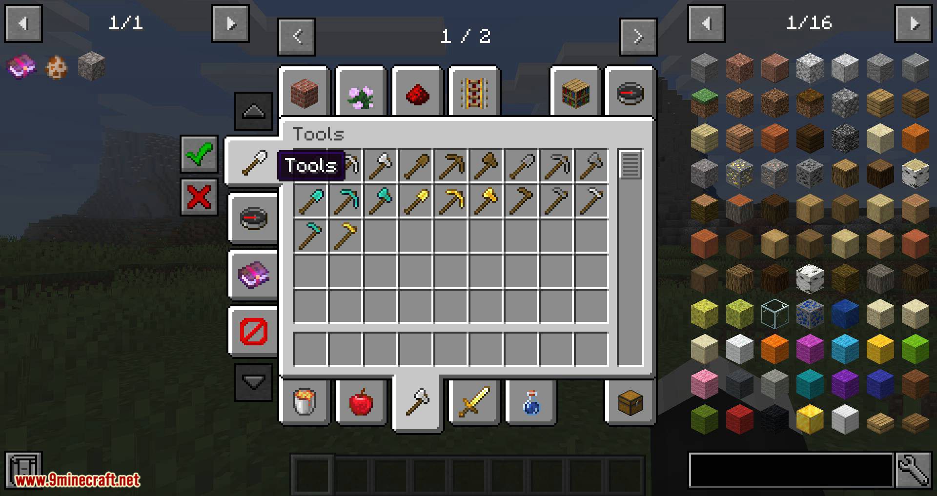 Filters Mod 1.14.4 (Filters in the Creative GUI Based on Tags) 12