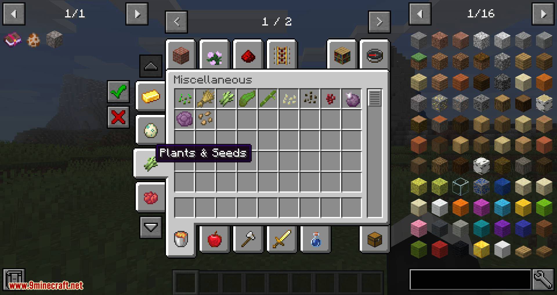 Filters Mod 1.14.4 (Filters in the Creative GUI Based on Tags) 13