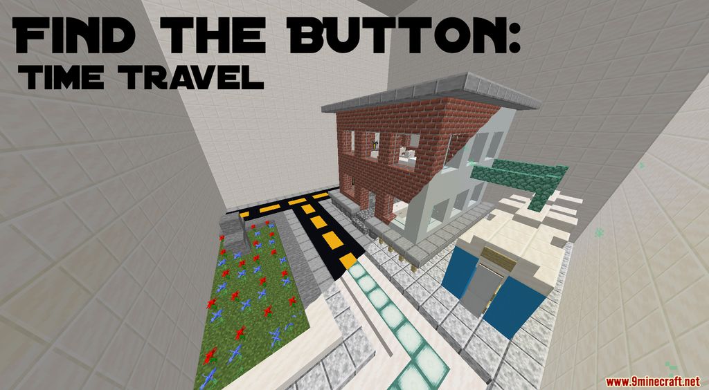 Find The Button: Time Travel Map 1.14.4 for Minecraft 1