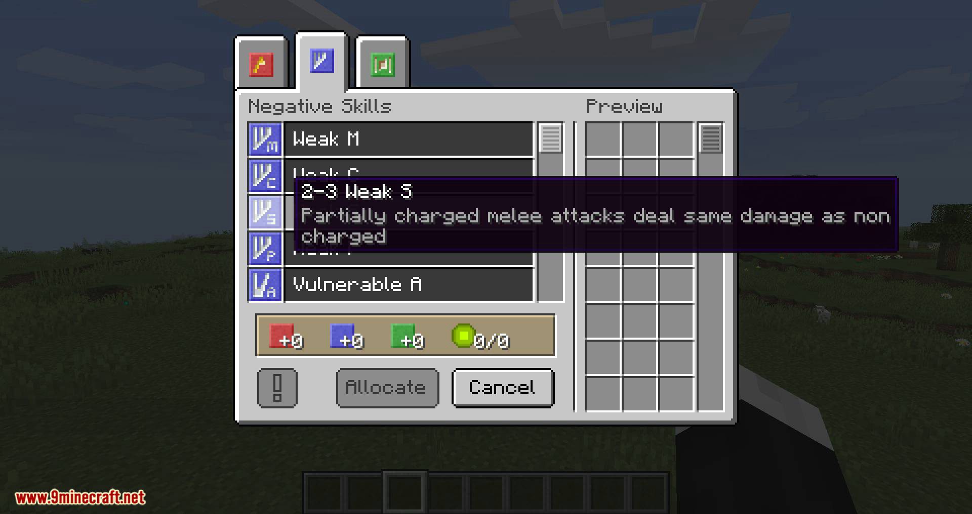 Flexible Skills Mod 1.15.2, 1.14.4 (More Than 90 Skills) 3