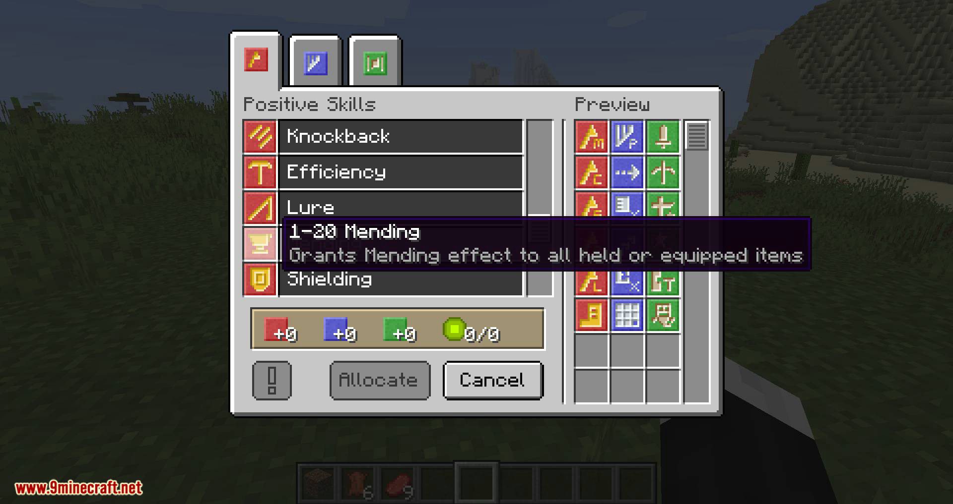 Flexible Skills Mod 1.15.2, 1.14.4 (More Than 90 Skills) 12